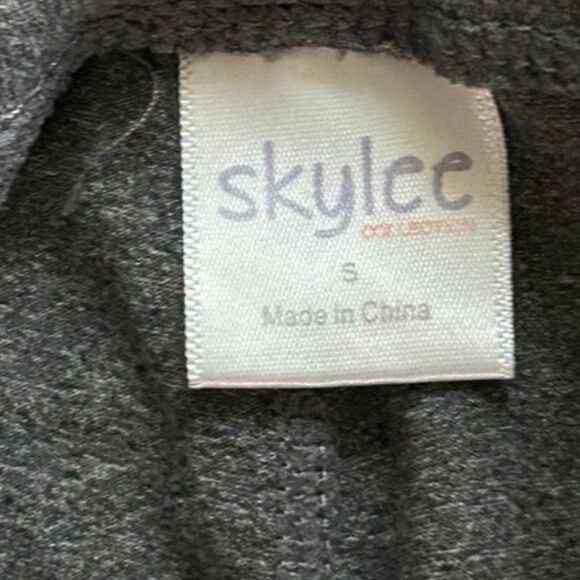 Skylee Grey Maternity Leggings - Picture 4 of 4